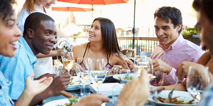 Figurfalle Restaurant? Muss nicht sein! Restaurantbesuch abnehmen